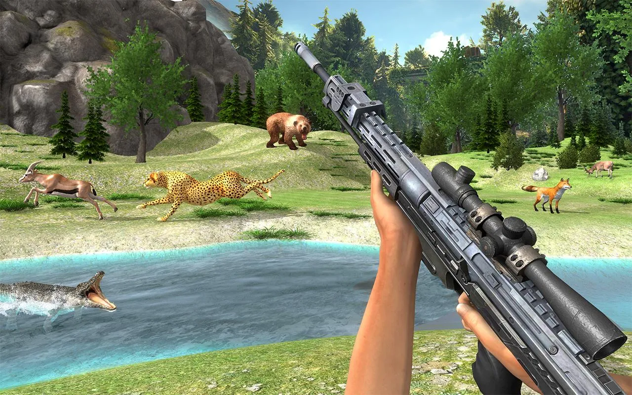 Real Jungle Animals Hunting | Indus Appstore | Screenshot