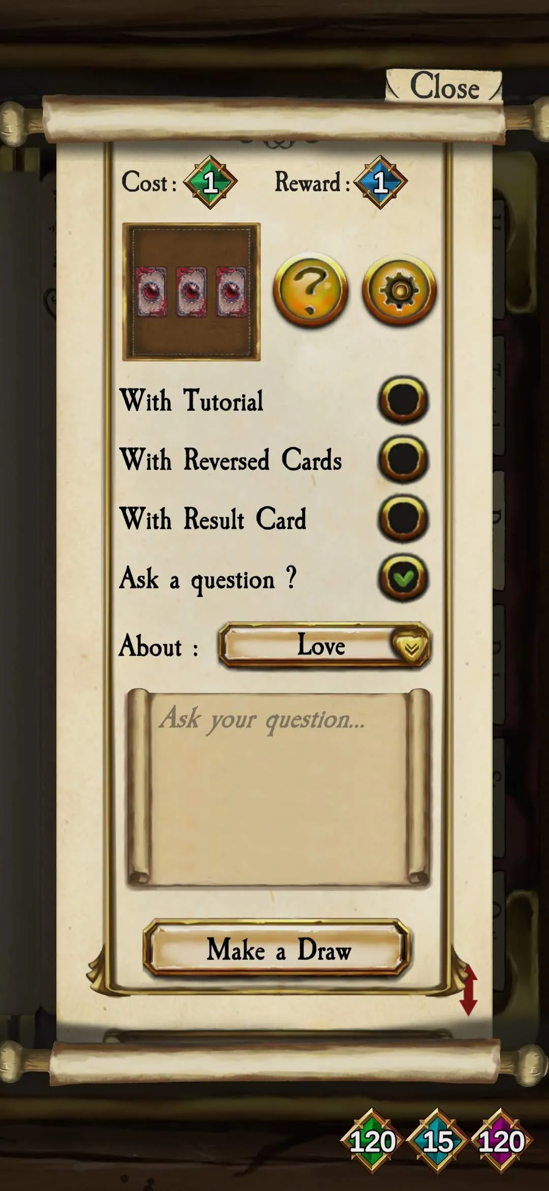 Tarot - Past Present Future | Indus Appstore | Screenshot