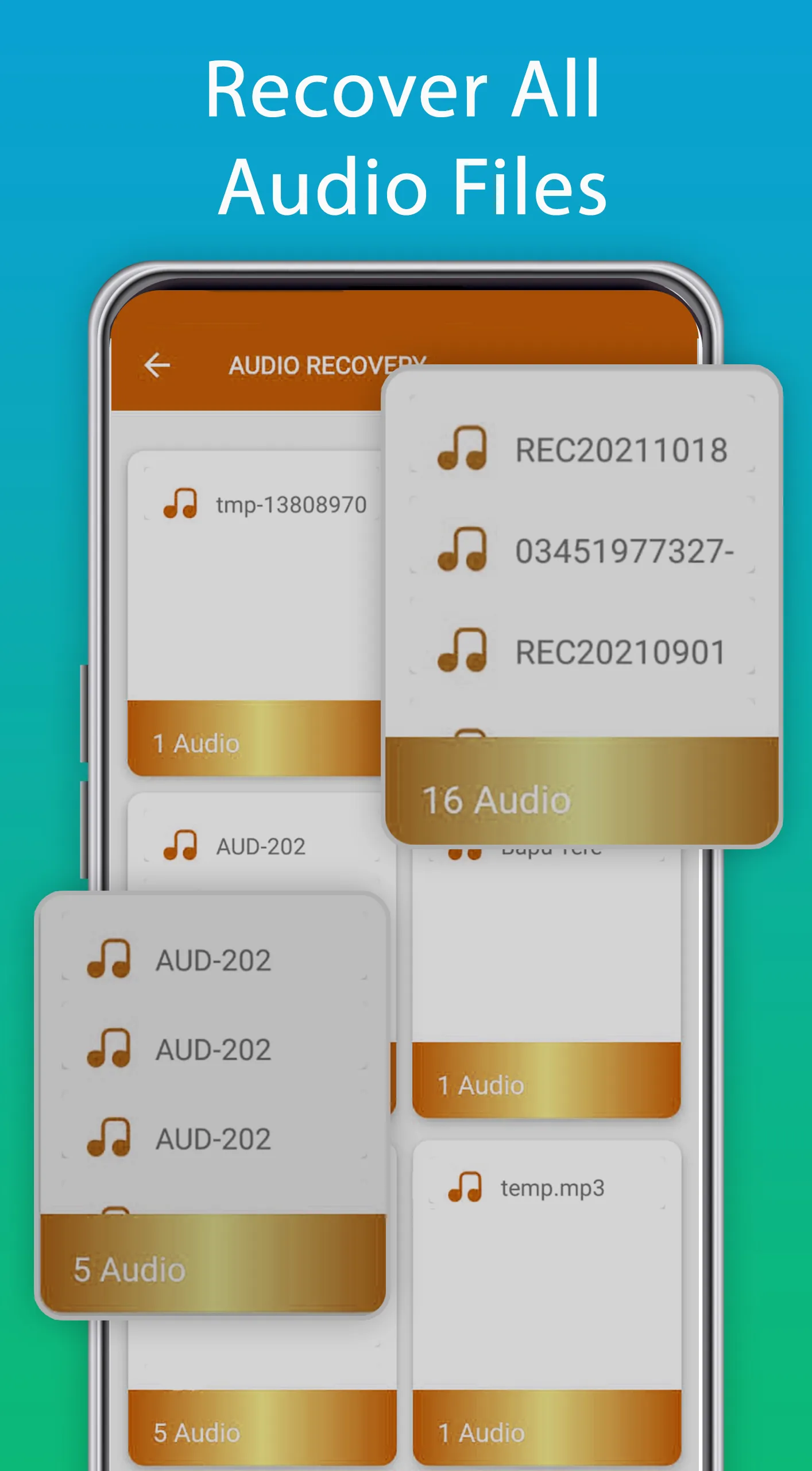 Deleted Audio Files Recovery | Indus Appstore | Screenshot