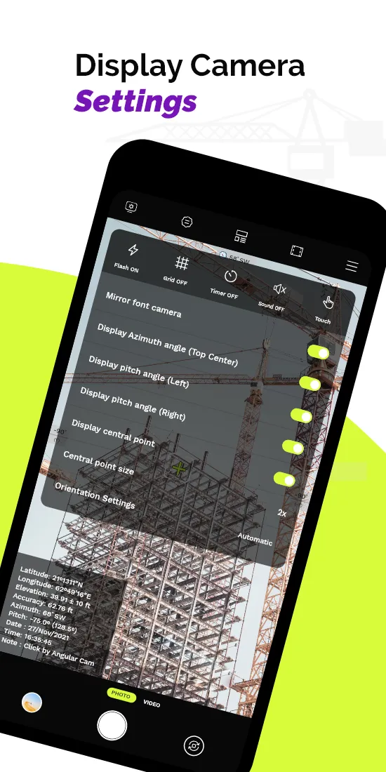 Angle Cam - Geotag Camera | Indus Appstore | Screenshot