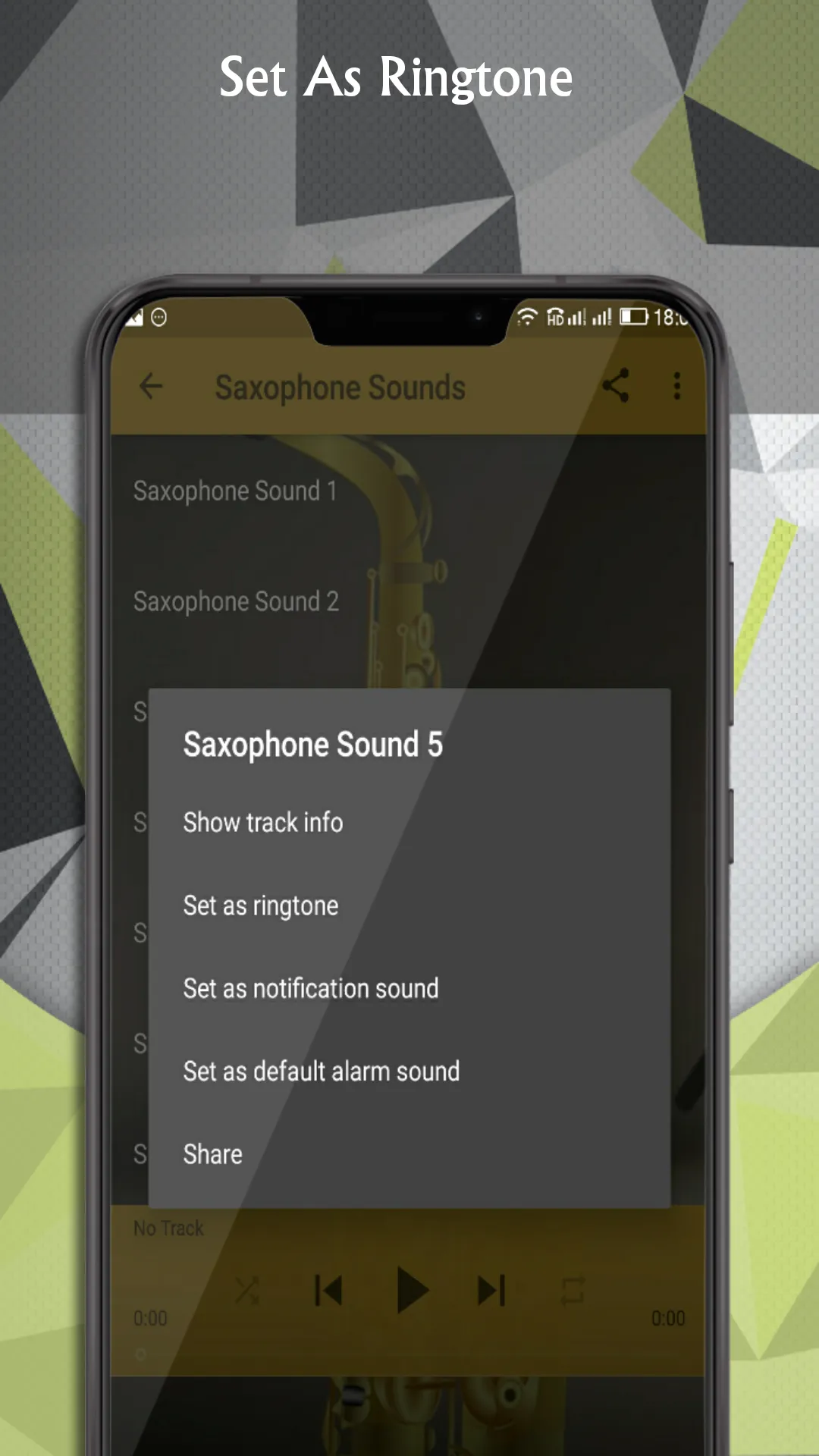 Saxophone Sounds | Indus Appstore | Screenshot