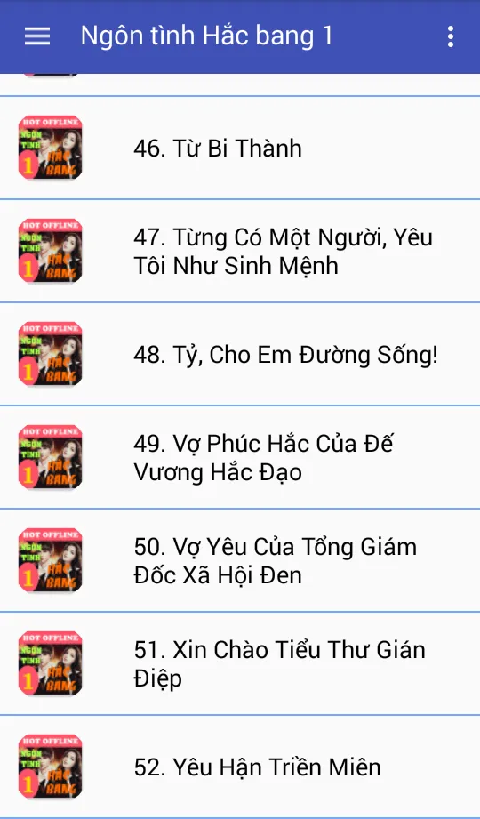 Truyen ngon tinh hac bang | Indus Appstore | Screenshot