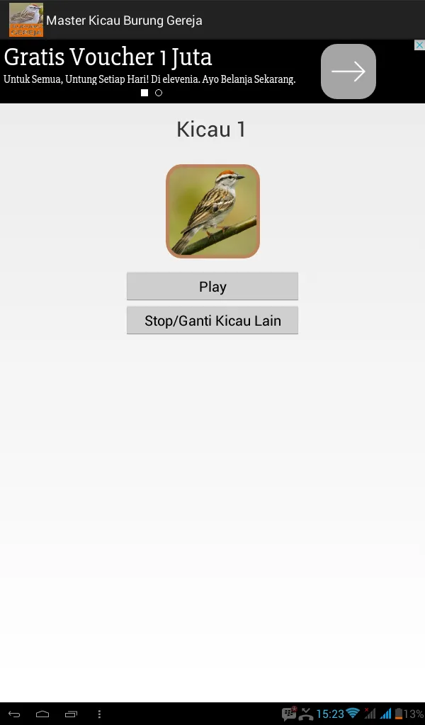 Master Kicau Burung Gereja | Indus Appstore | Screenshot