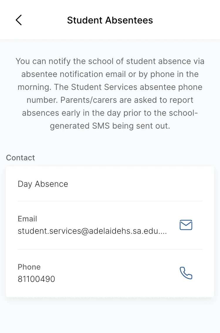 Adelaide High School | Indus Appstore | Screenshot