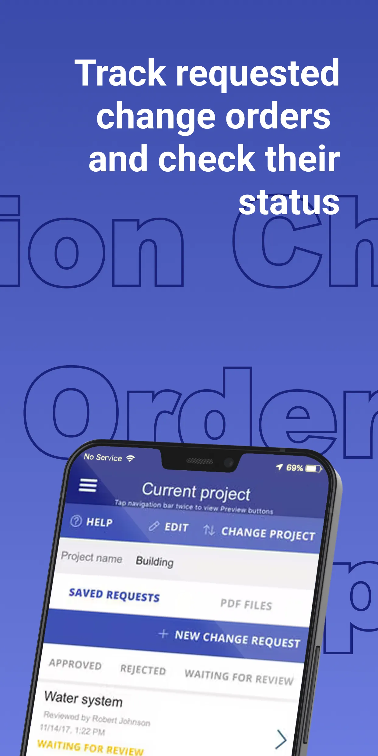 Construction Change Order | Indus Appstore | Screenshot