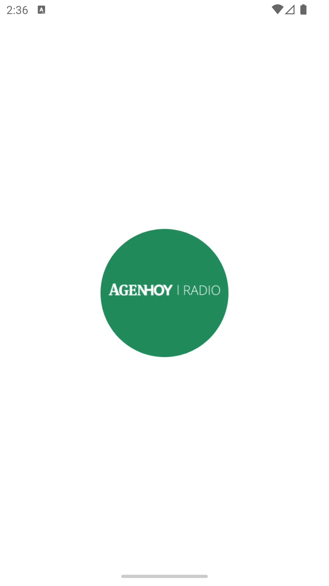 AGENHOY Radio | Indus Appstore | Screenshot