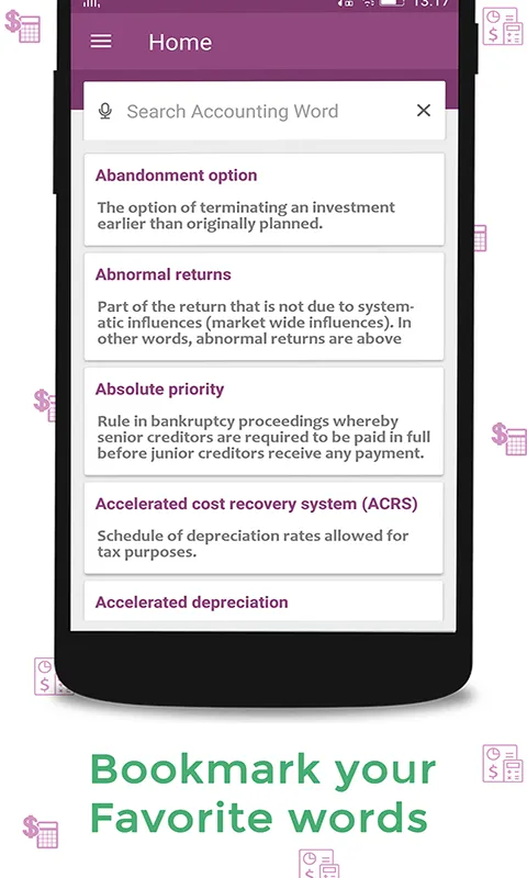 Accounting Dictionary | Indus Appstore | Screenshot