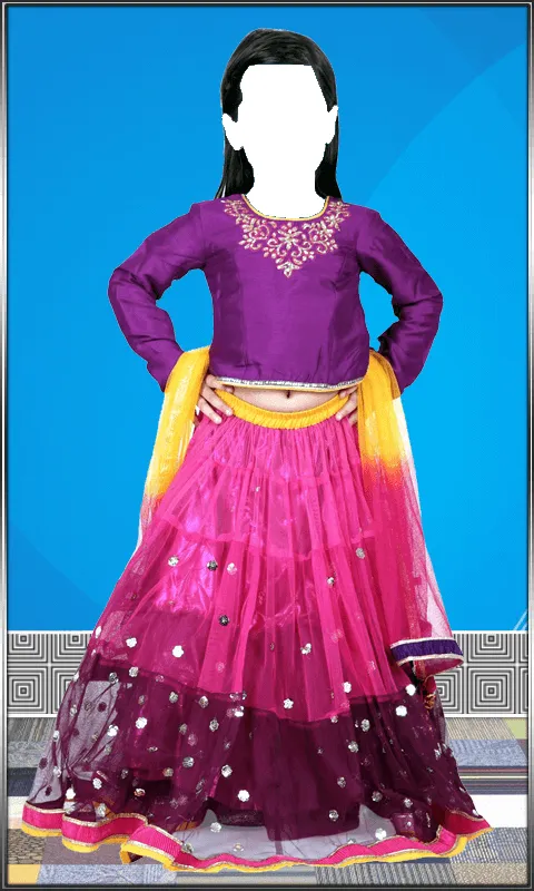 Girls Ghagra Choli Suit | Indus Appstore | Screenshot