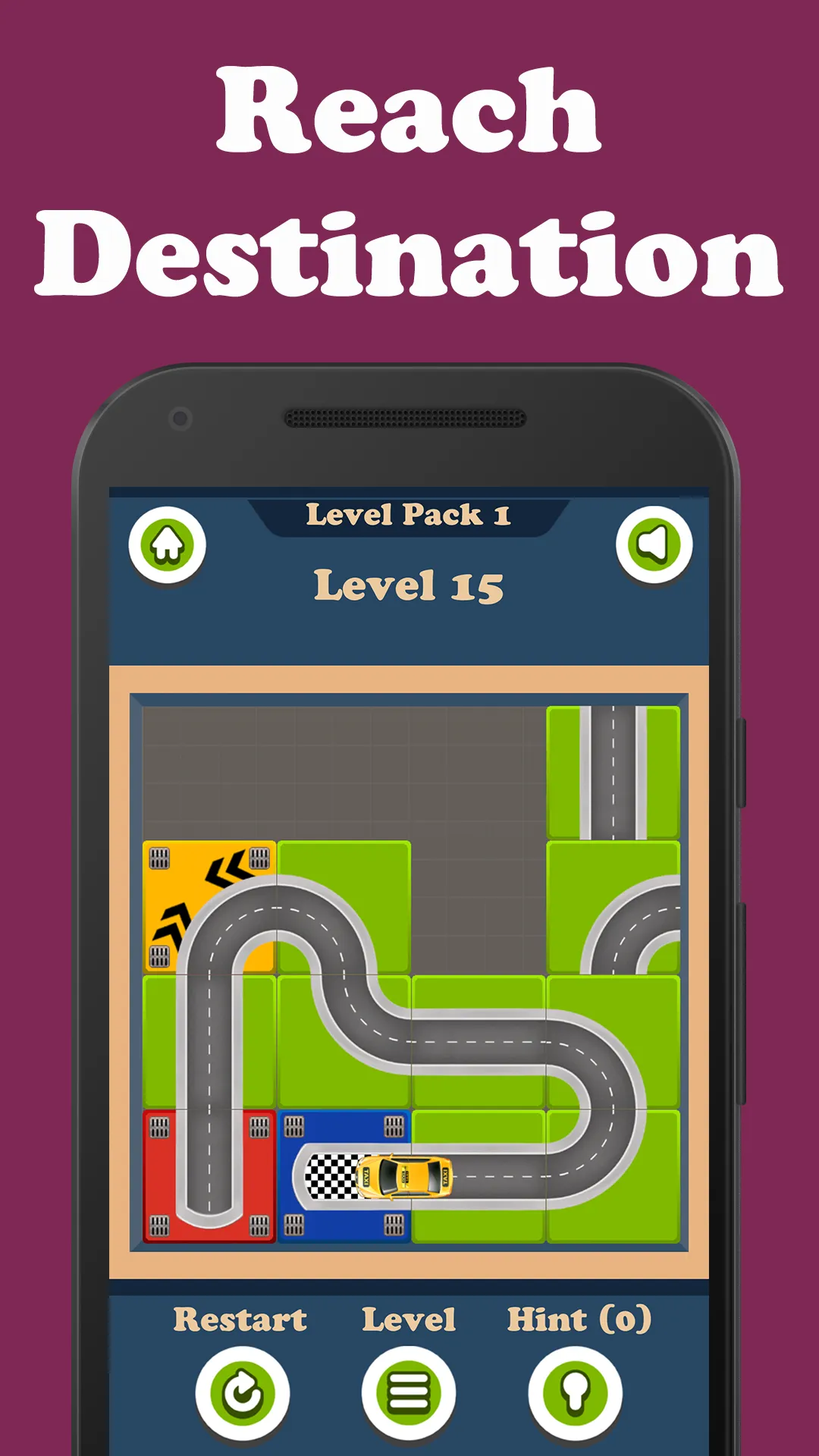 Unblock Taxi Slide Tile Puzzle | Indus Appstore | Screenshot