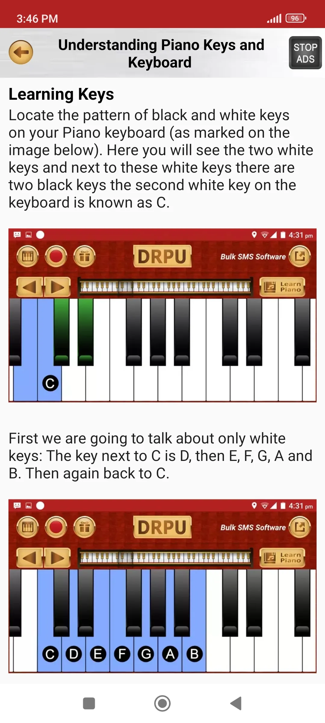 Electric Piano Digital Music | Indus Appstore | Screenshot