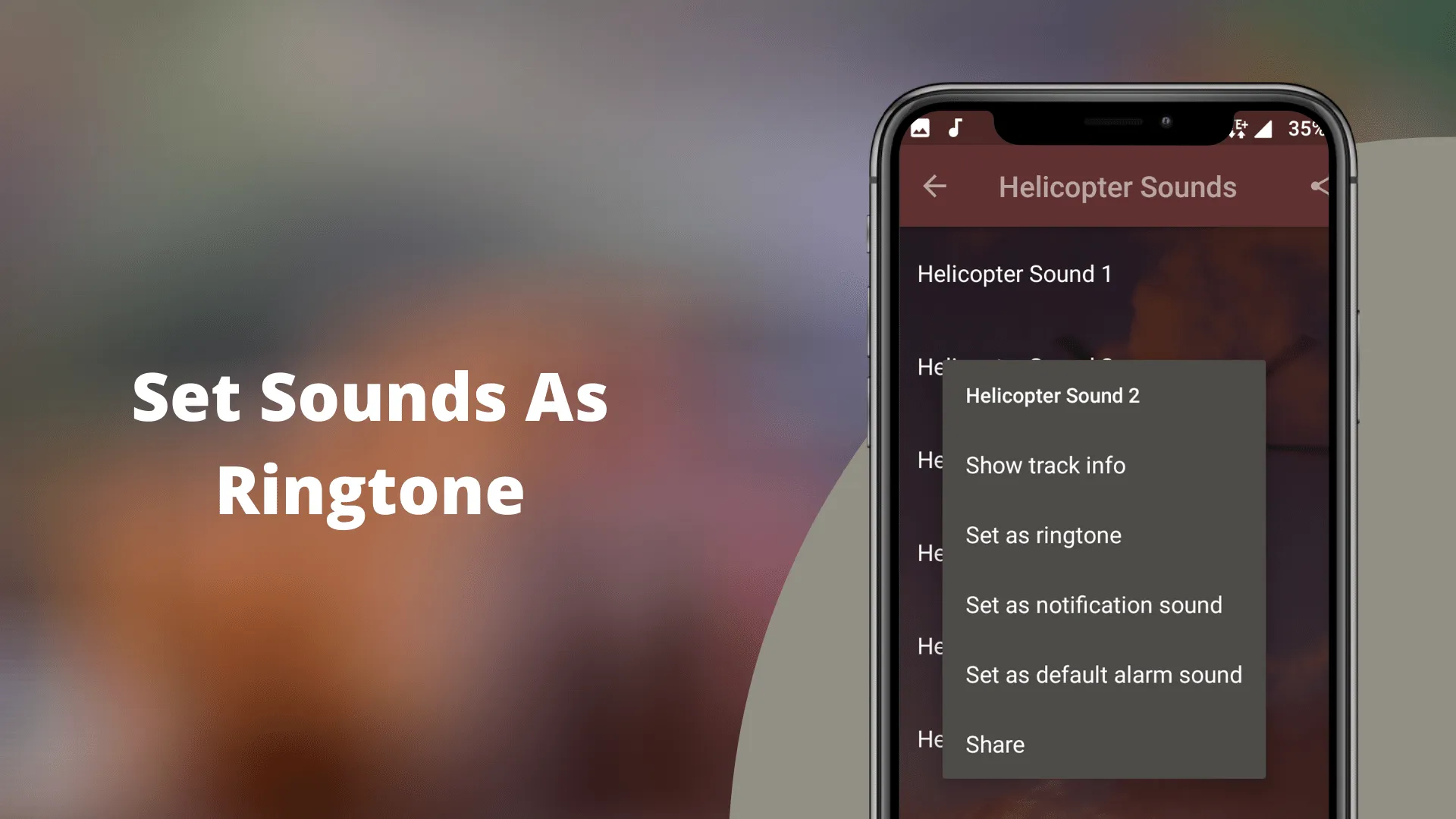 Helicopter Sounds | Indus Appstore | Screenshot