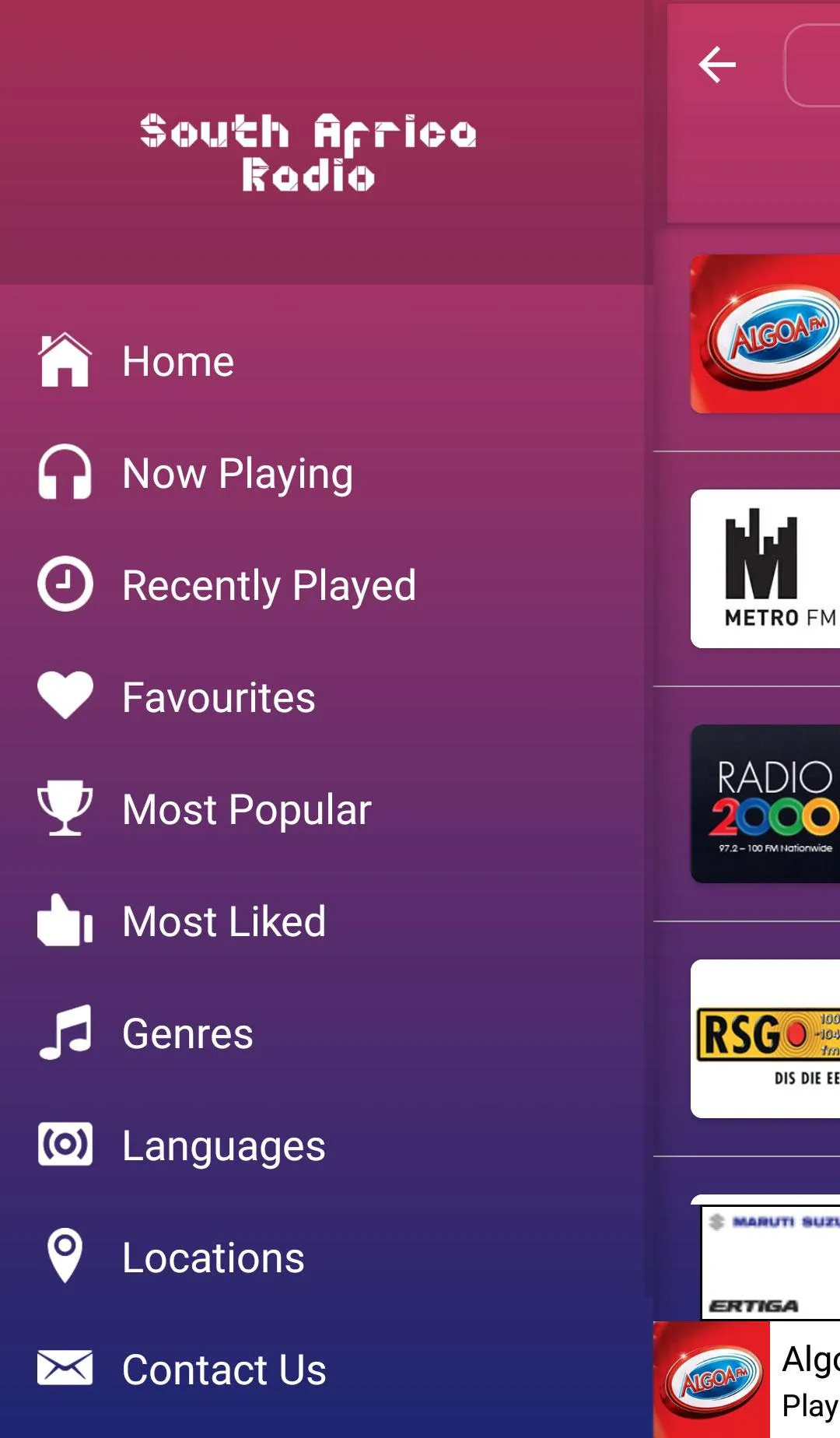 A2Z South Africa FM Radio | Indus Appstore | Screenshot