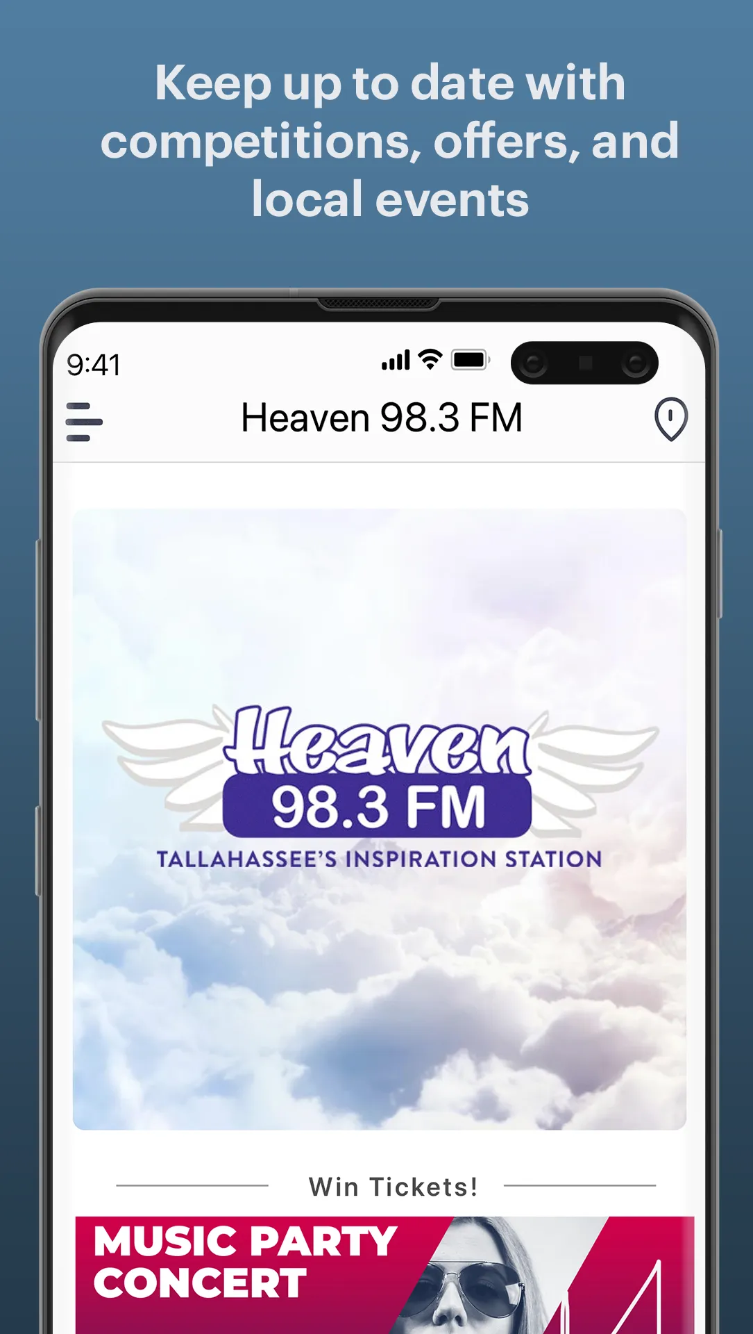 Heaven 98.3 FM | Indus Appstore | Screenshot