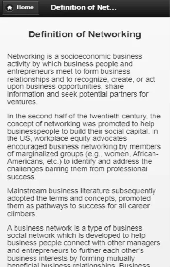 Business networking | Indus Appstore | Screenshot