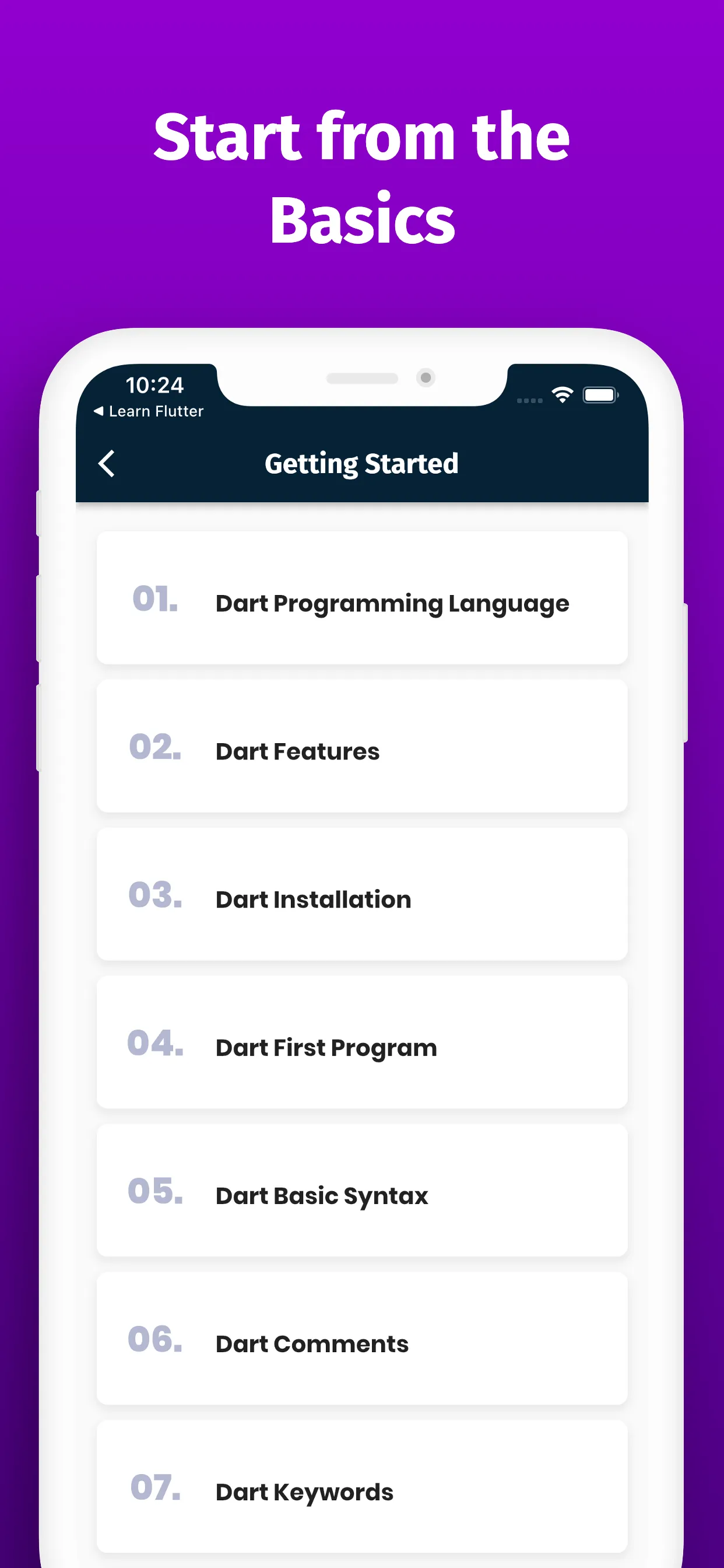 Learn Dart 2 Offline - DartDev | Indus Appstore | Screenshot