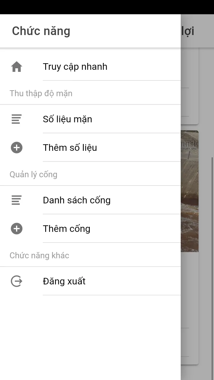 Thủy lợi Bến Tre | Indus Appstore | Screenshot