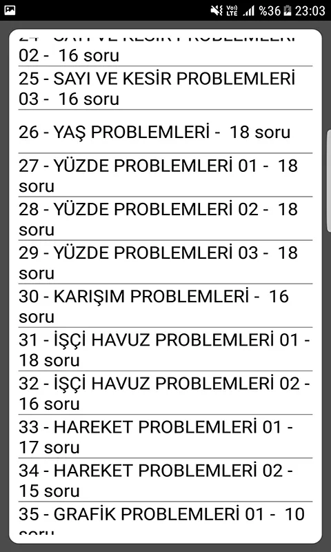 TYT AYT Matematik Soru Bankası | Indus Appstore | Screenshot