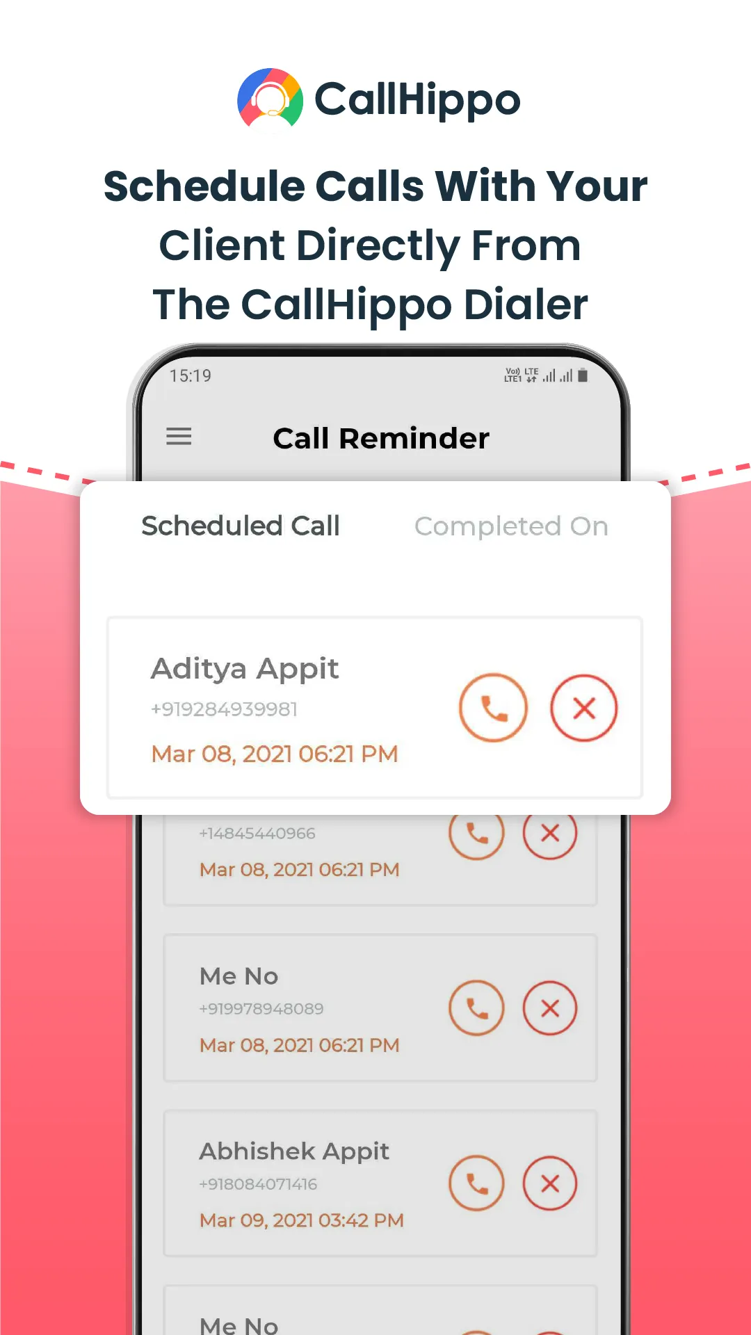 CallHippo | Indus Appstore | Screenshot