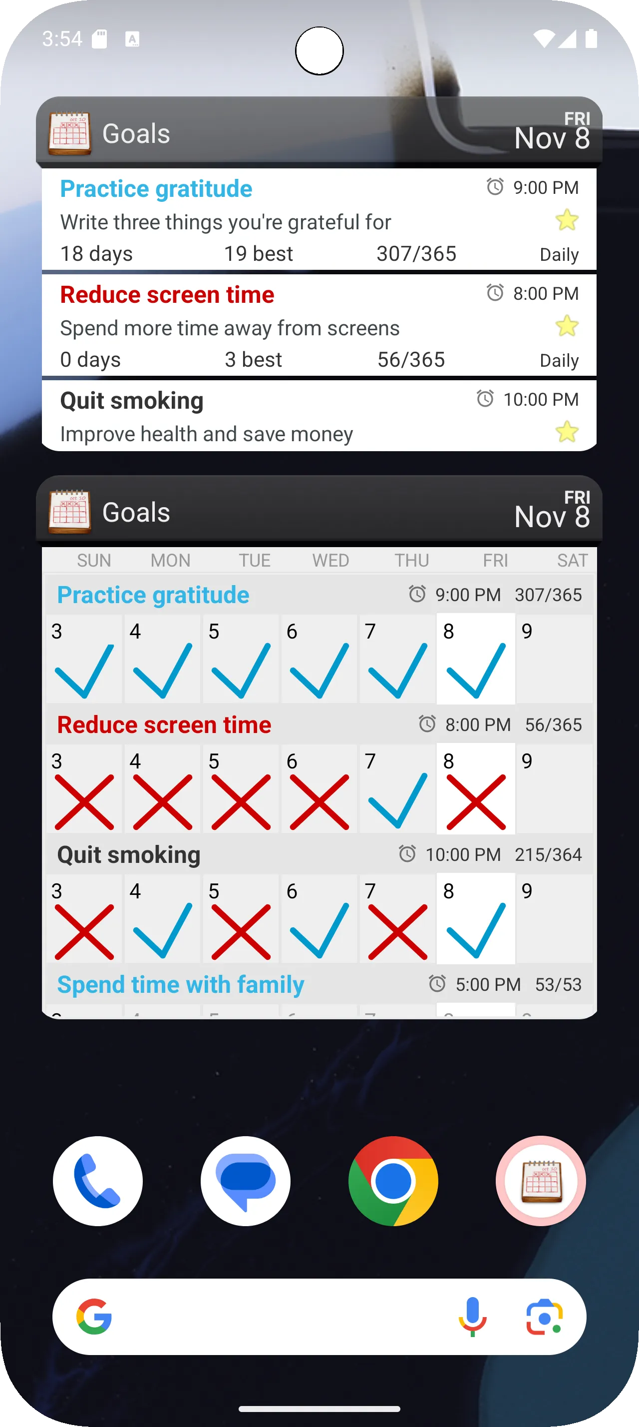 Goal & Habit Tracker Calendar | Indus Appstore | Screenshot