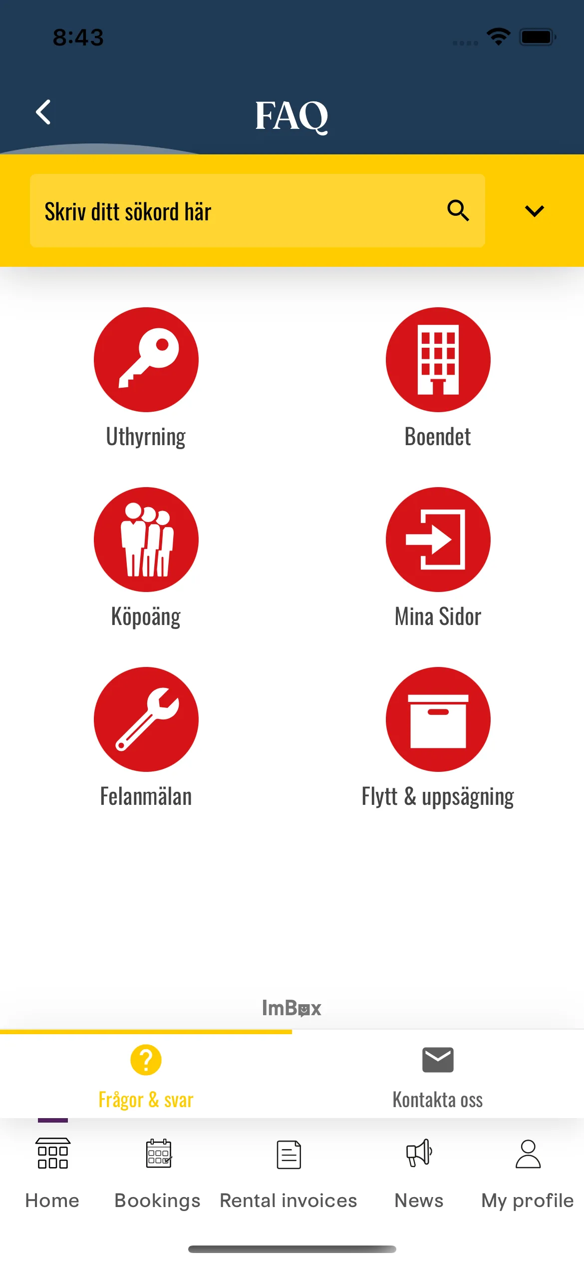 Studentbostäder’s app | Indus Appstore | Screenshot