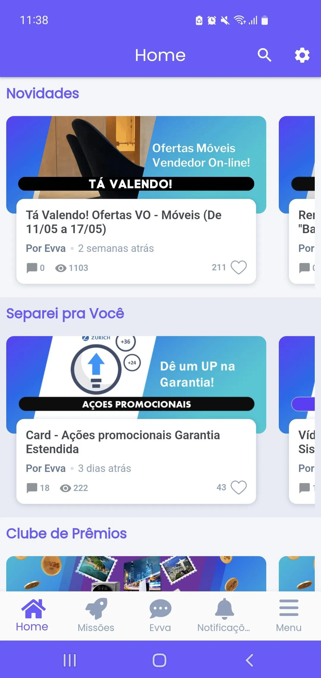 Eva : Grupo Casas Bahia | Indus Appstore | Screenshot