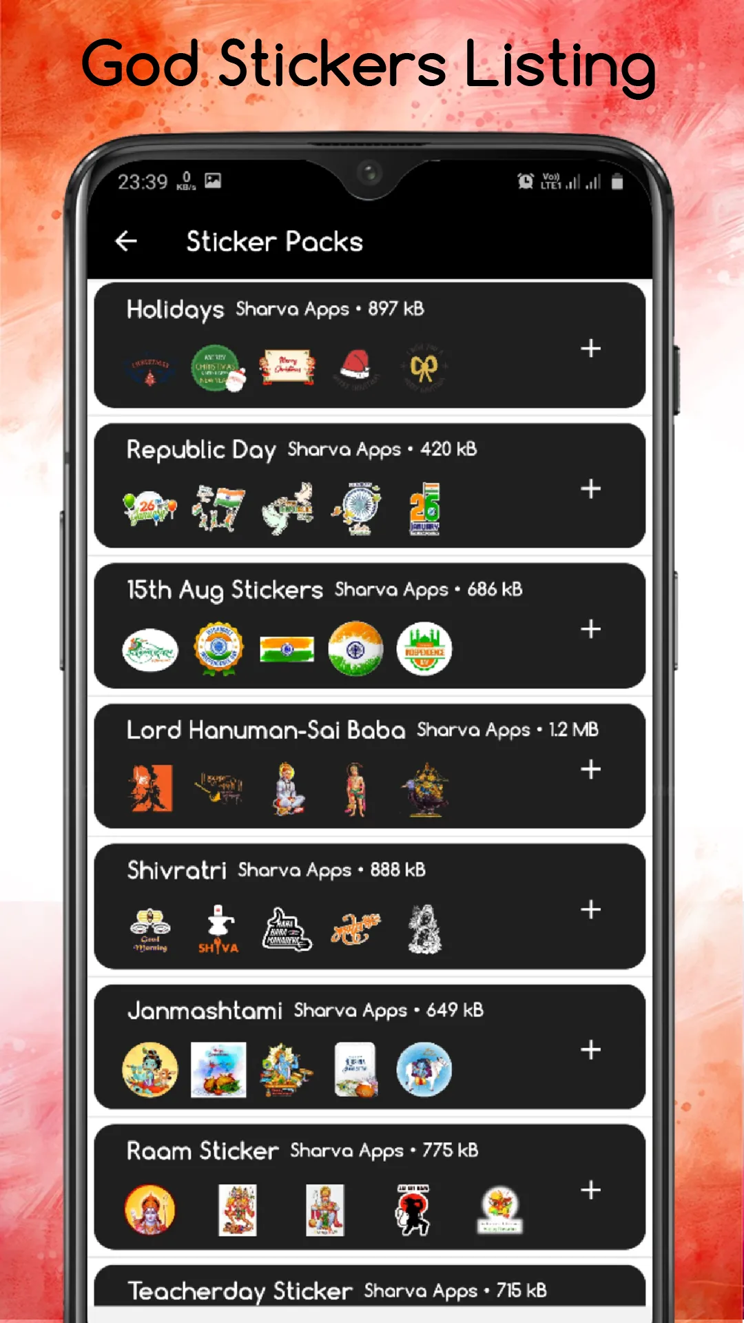 Festival Stickers for whatsapp | Indus Appstore | Screenshot