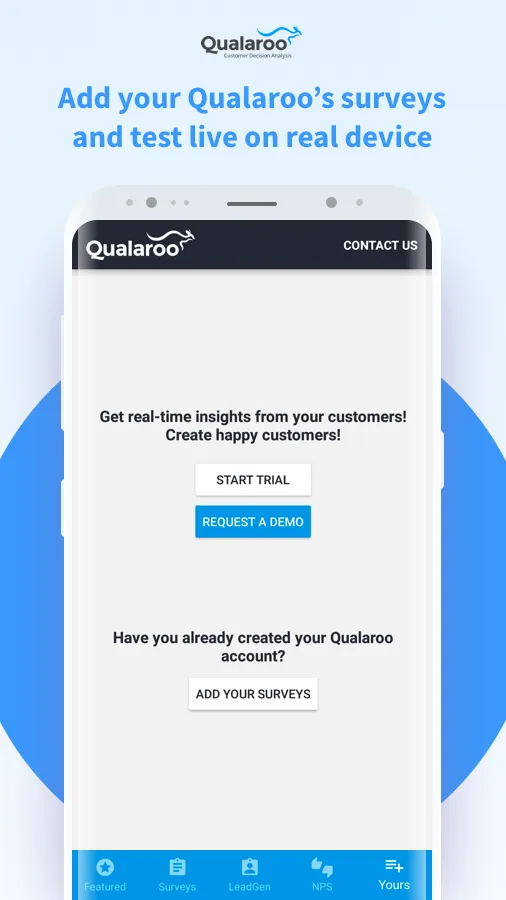 Qualaroo Showcase | Indus Appstore | Screenshot