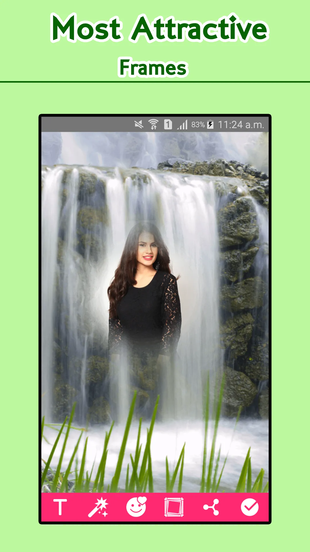 Waterfall Frames | Indus Appstore | Screenshot