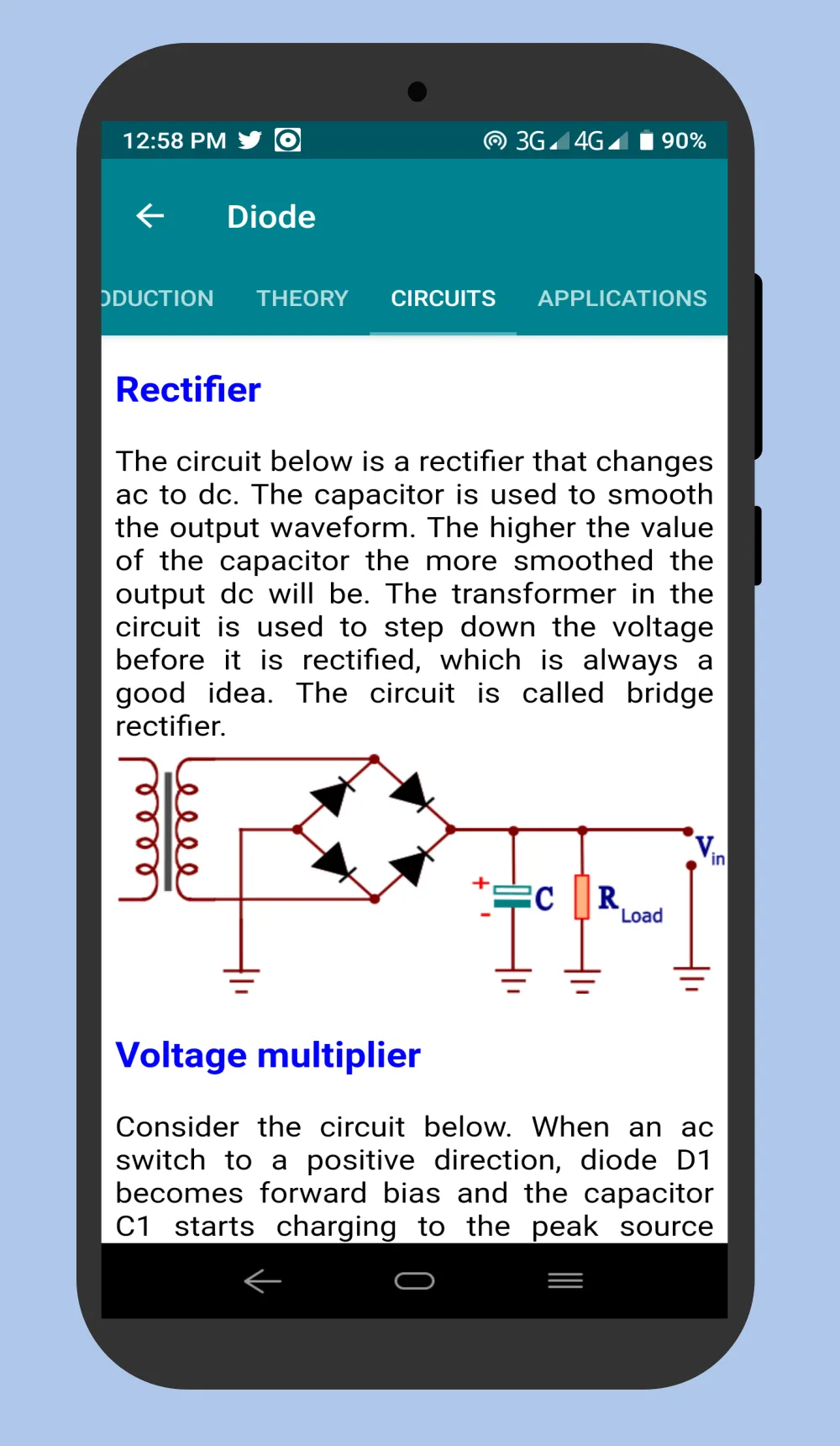 Basic Electronics: Study guide | Indus Appstore | Screenshot