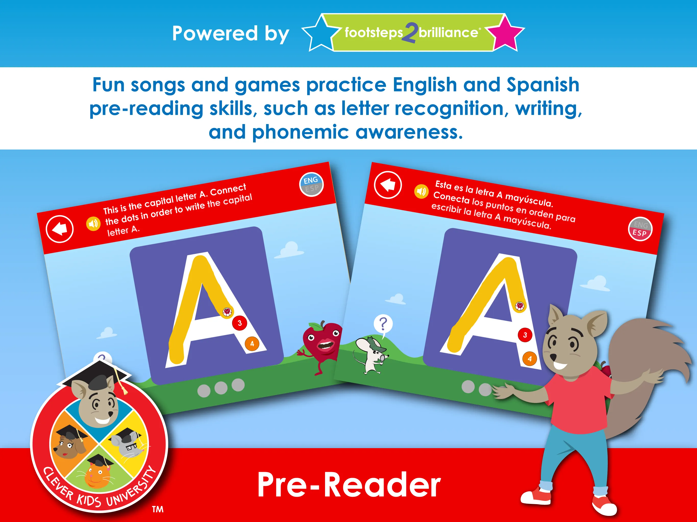 Clever Kids U: Pre-Reader | Indus Appstore | Screenshot