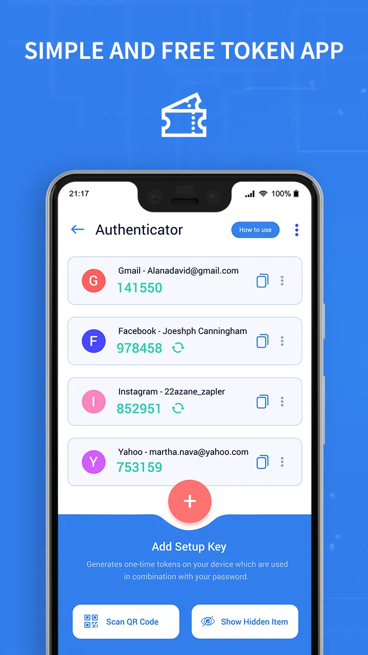 Authenticator App | Indus Appstore | Screenshot