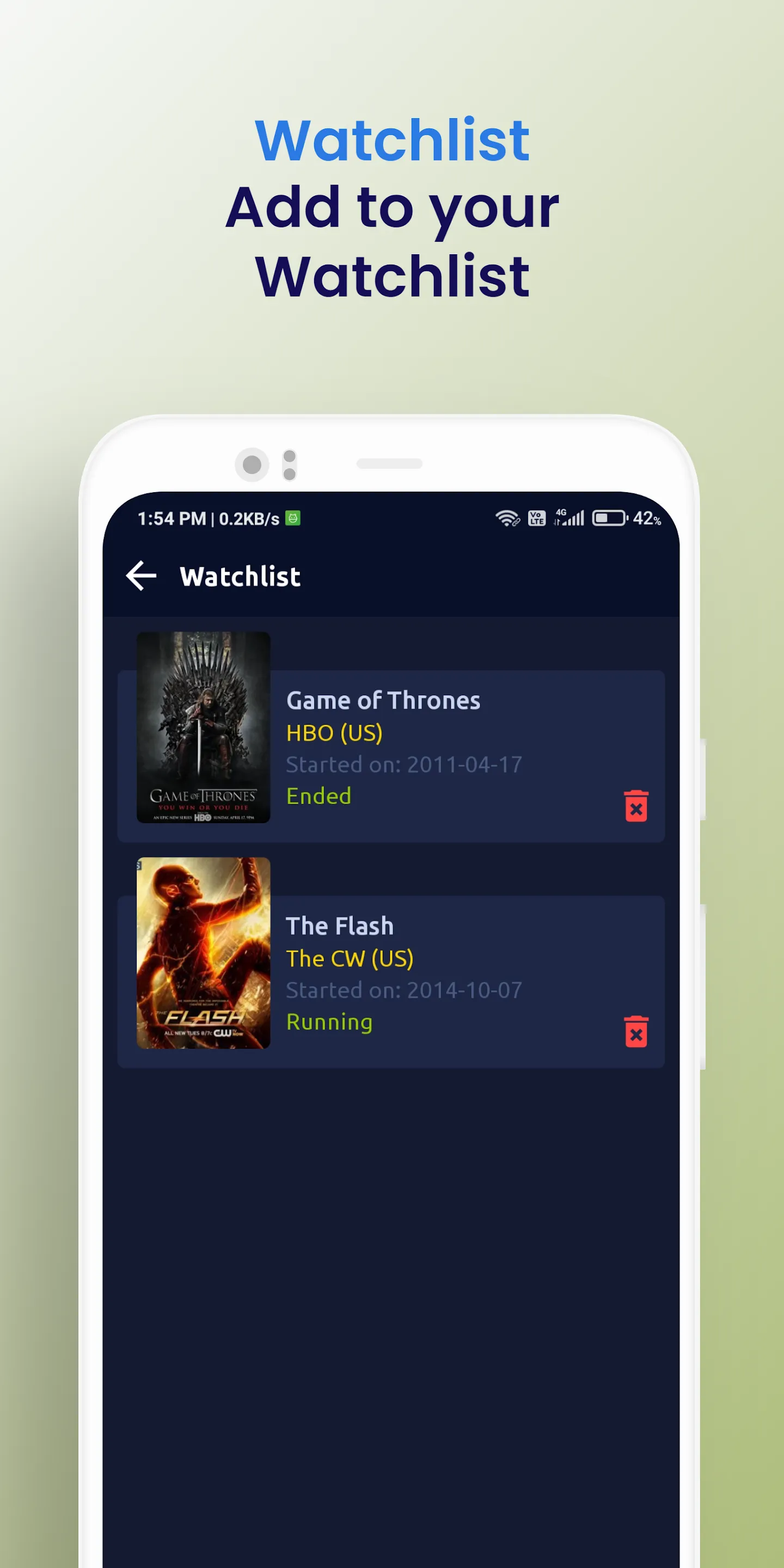 TvSeriez | Indus Appstore | Screenshot