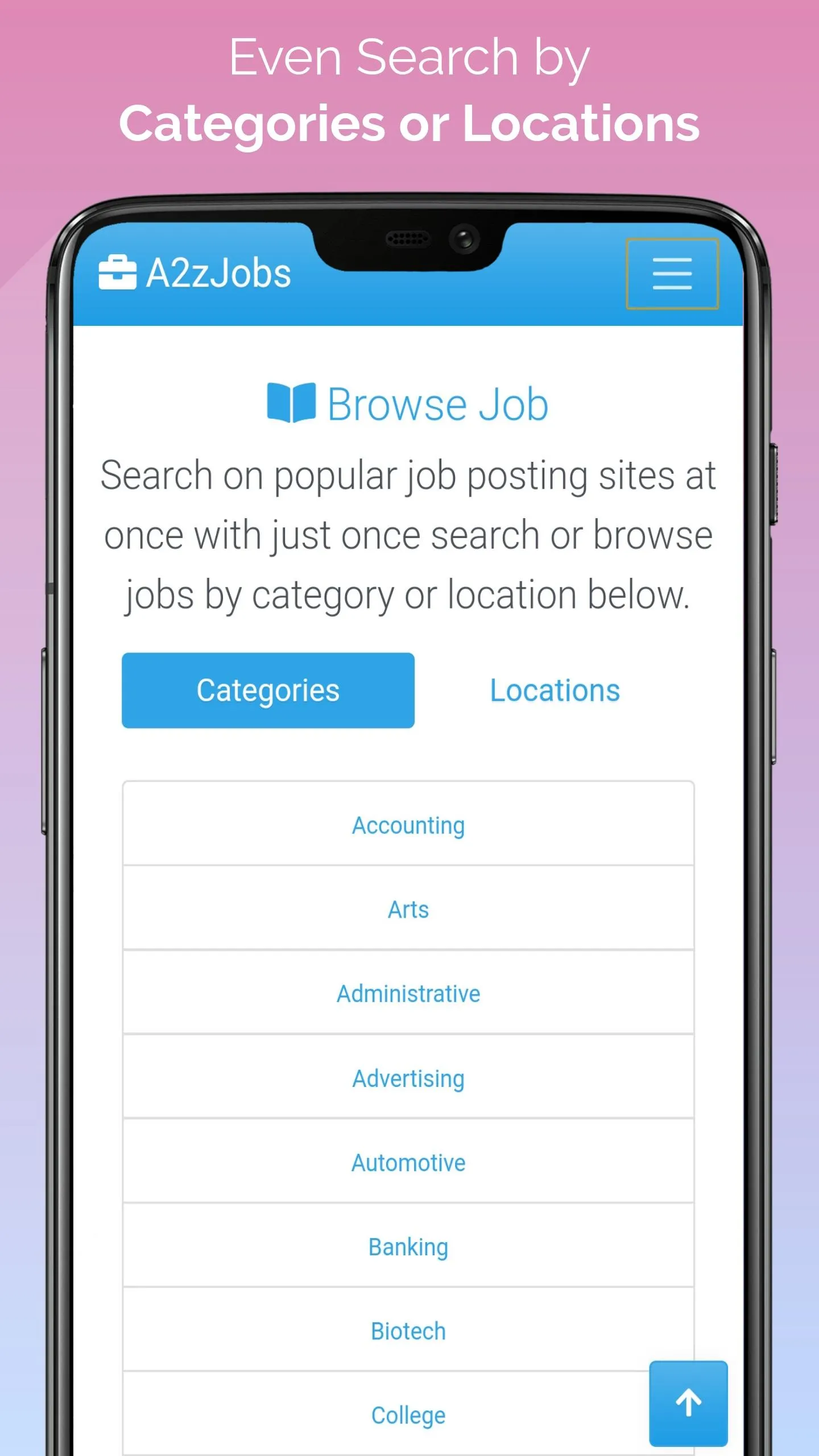 A2zJobs - Free Job Search Engi | Indus Appstore | Screenshot