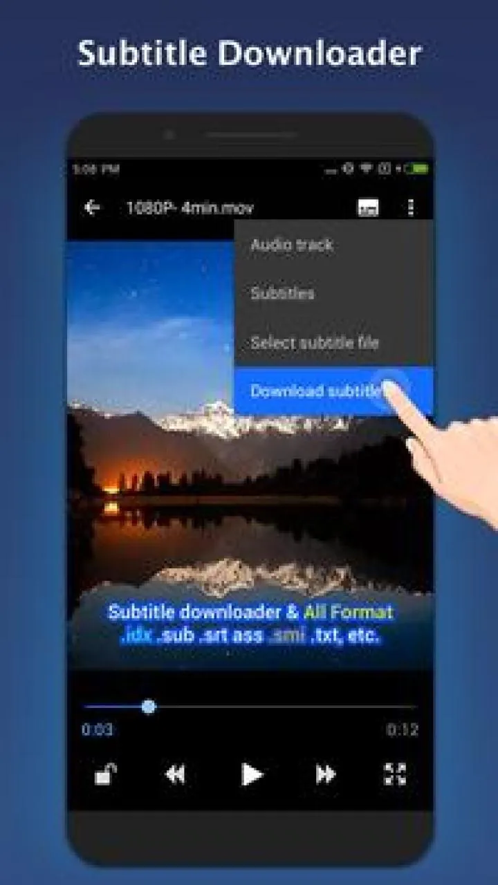 SUX HD Video Player | Indus Appstore | Screenshot