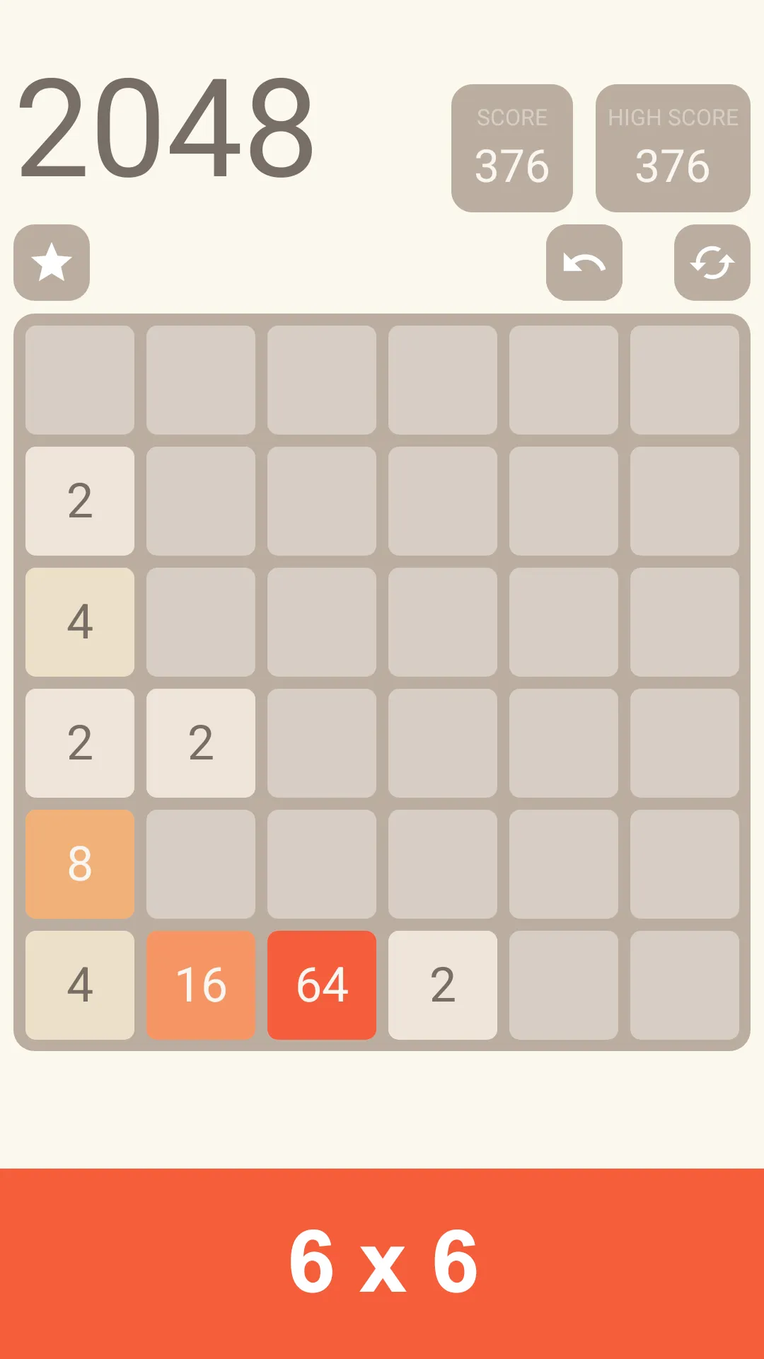 2048 Number Puzzle Game | Indus Appstore | Screenshot