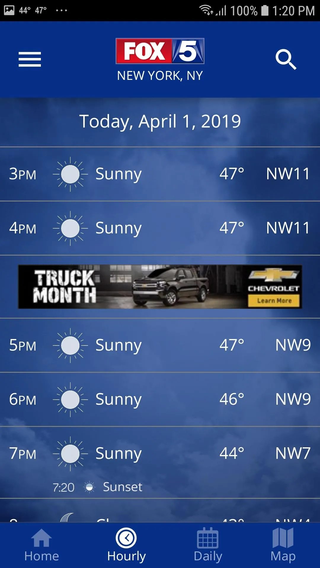 FOX 5 New York: Weather | Indus Appstore | Screenshot