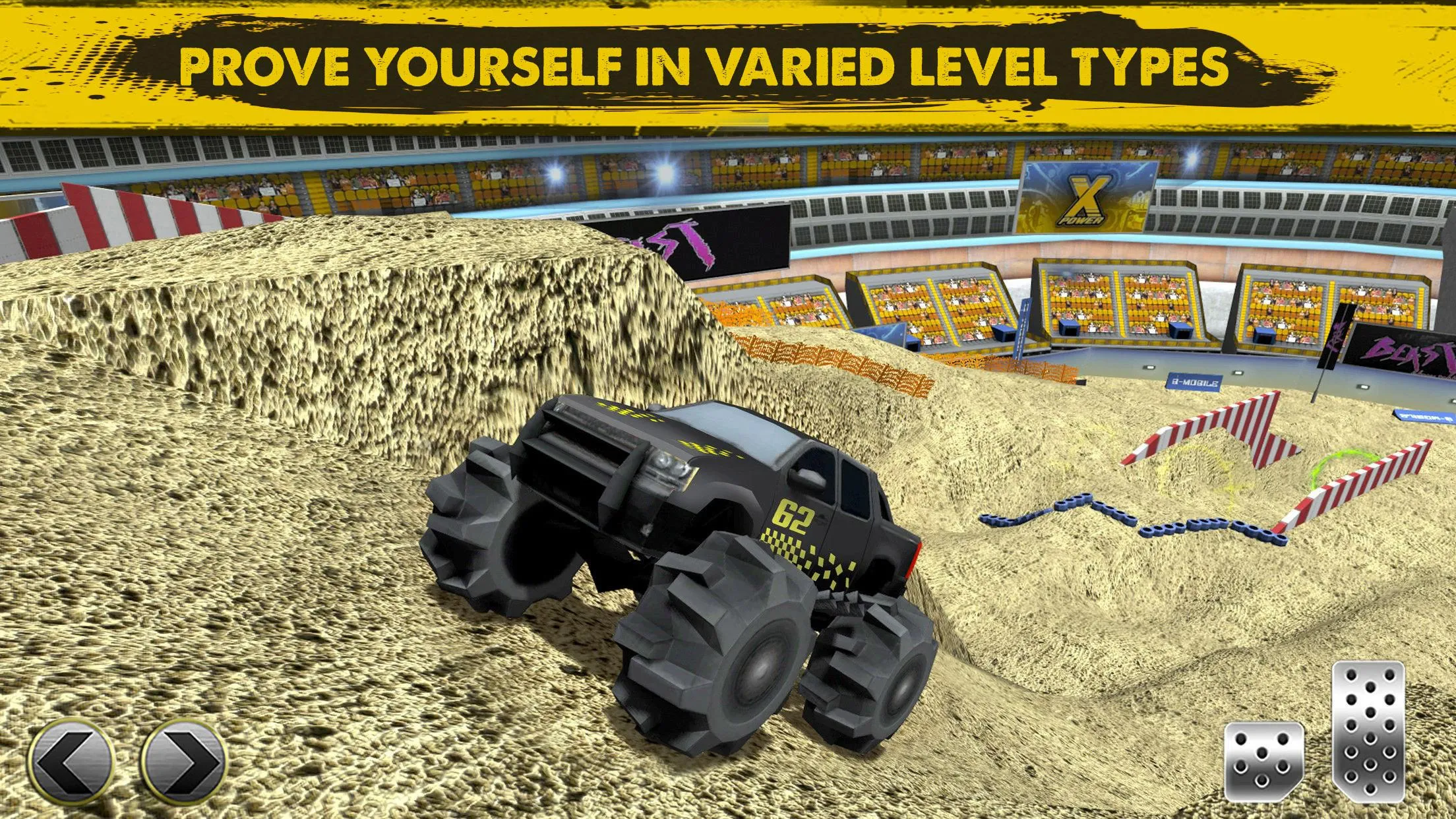 3D Monster Truck Parking Game | Indus Appstore | Screenshot