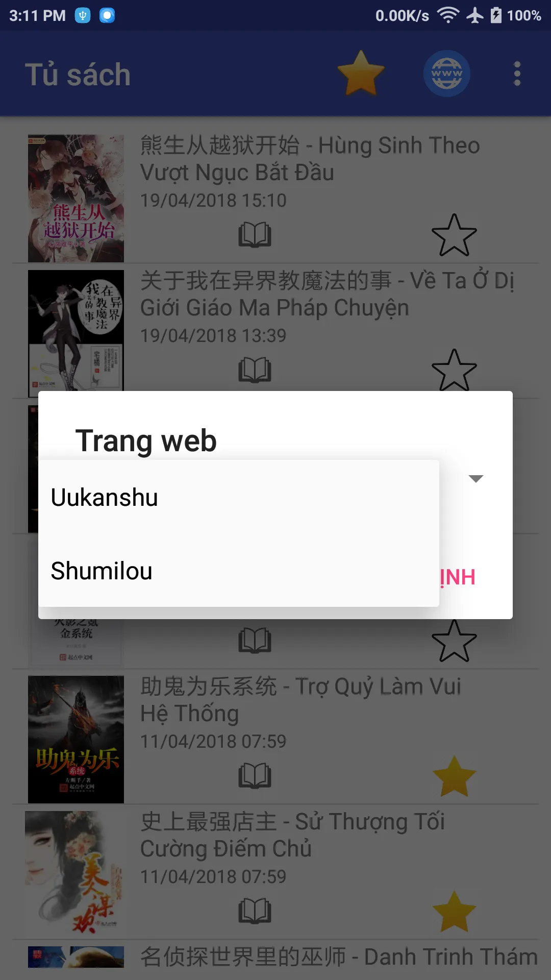 Truyện Convert Online | Indus Appstore | Screenshot