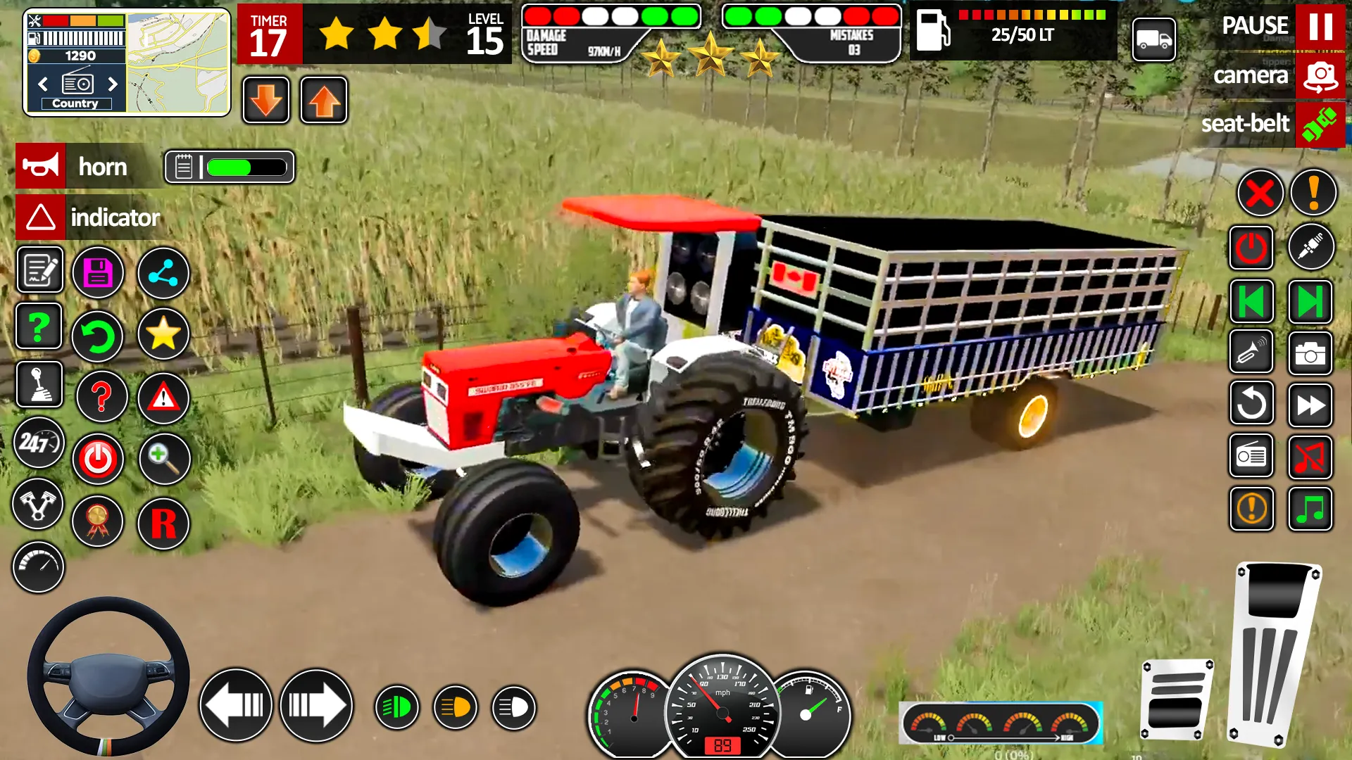 Offroad Tractor Driving Games | Indus Appstore | Screenshot