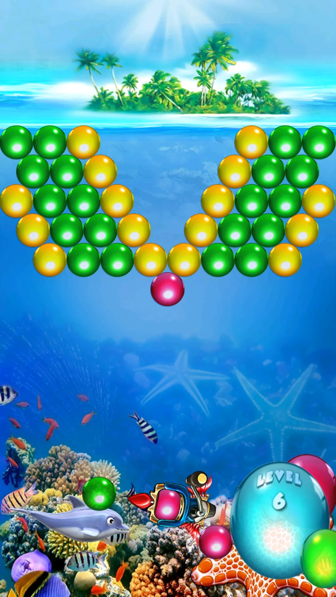 Dolphin Bubble Shooter | Indus Appstore | Screenshot