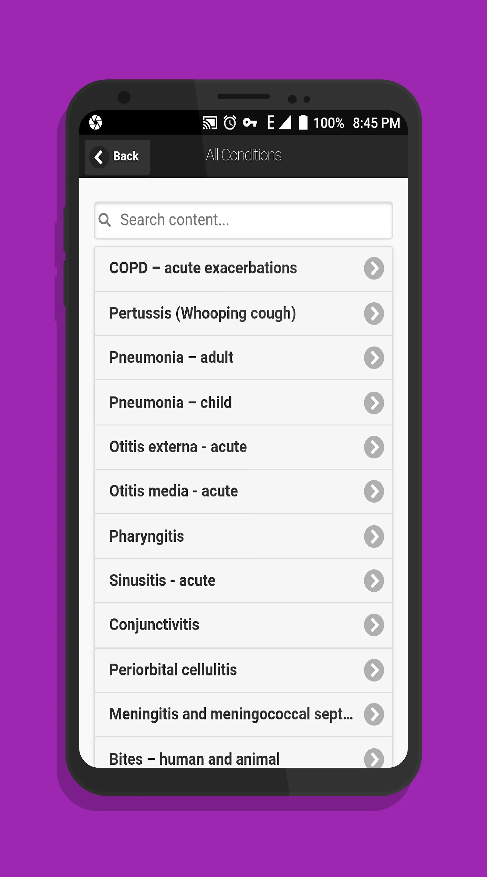 Antibiotic of common infection | Indus Appstore | Screenshot