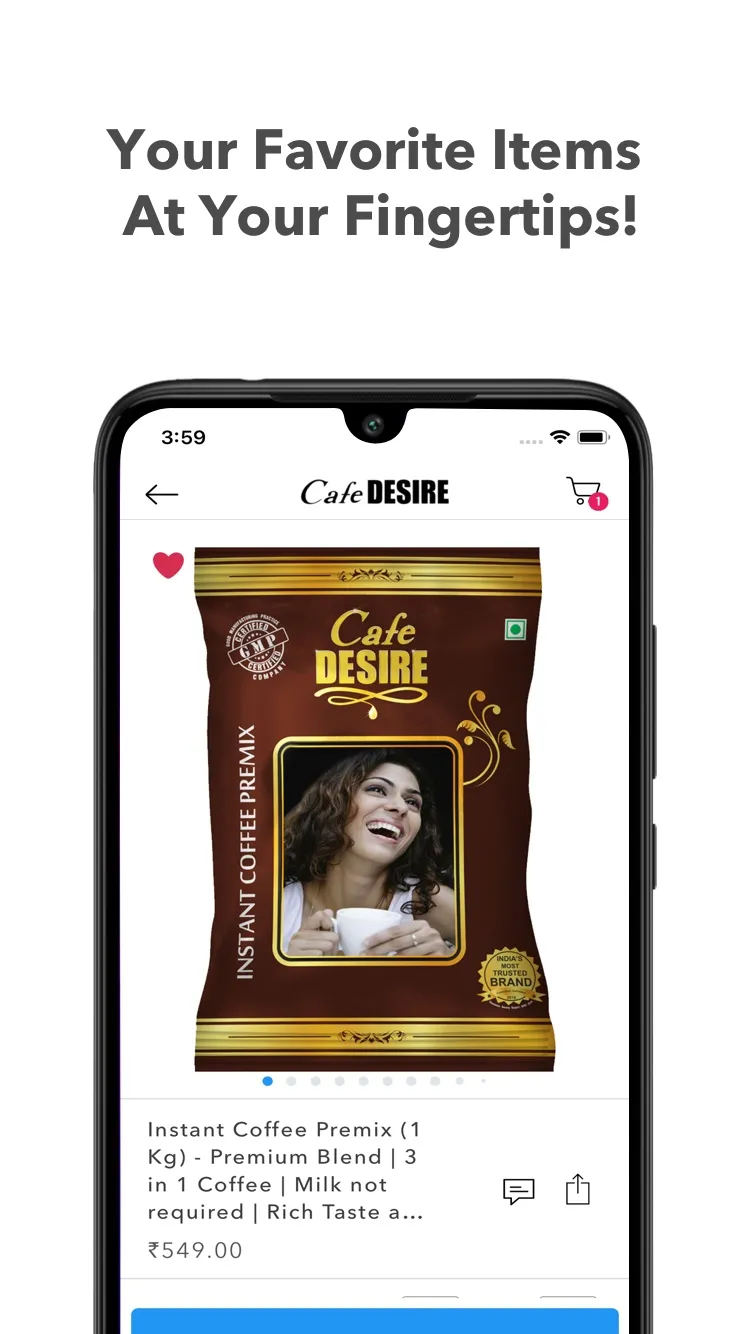 Cafe Desire | Indus Appstore | Screenshot