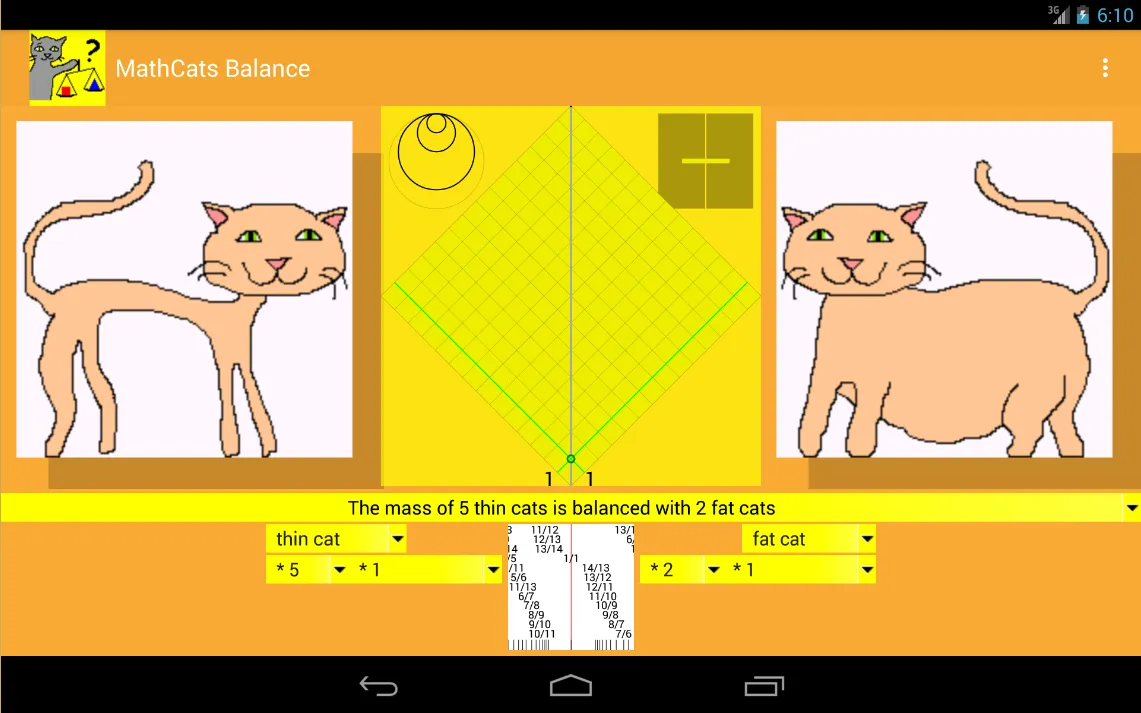 MathCats balance | Indus Appstore | Screenshot