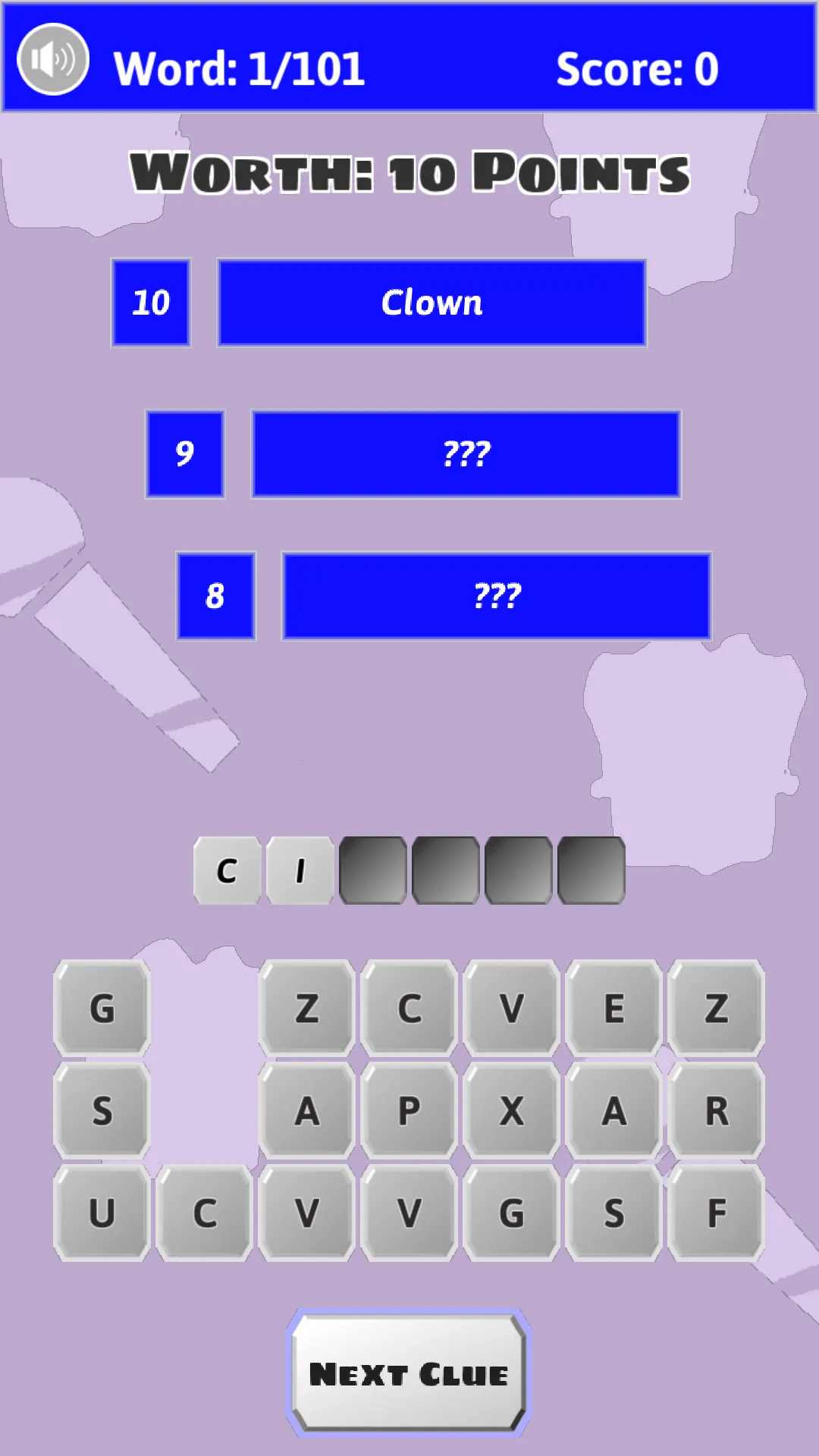 Three Clues Game | Indus Appstore | Screenshot