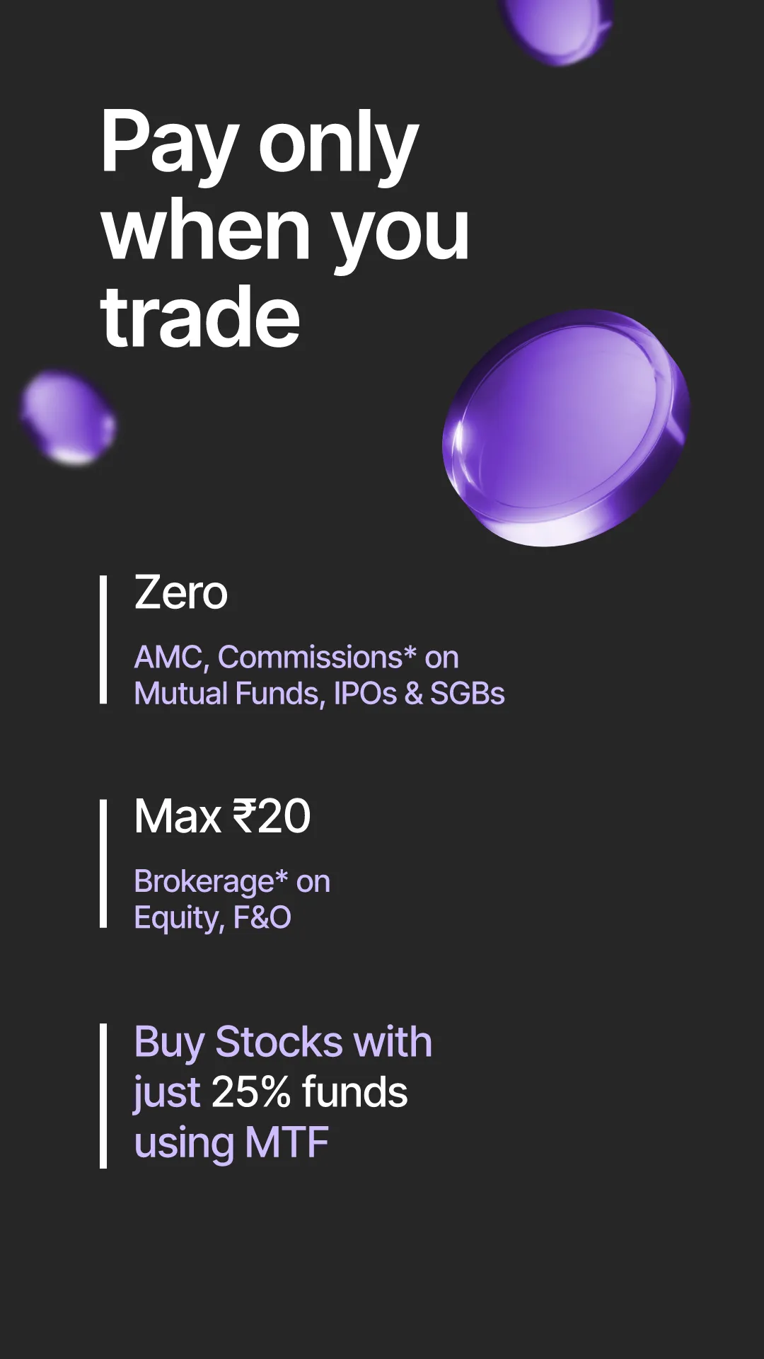 Upstox- Stocks & Demat Account | Indus Appstore | Screenshot