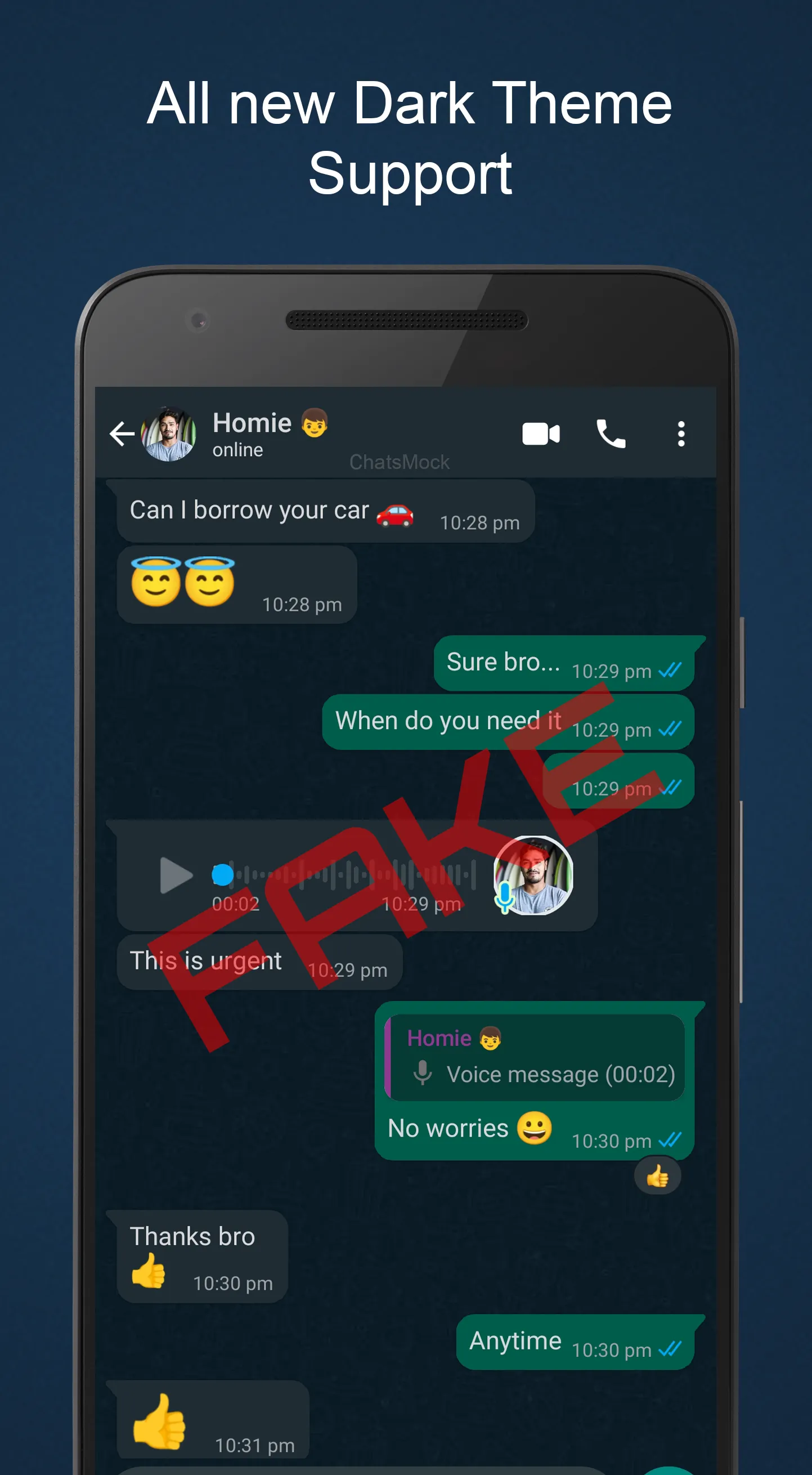 Fake Chat ChatsMock Text Prank | Indus Appstore | Screenshot