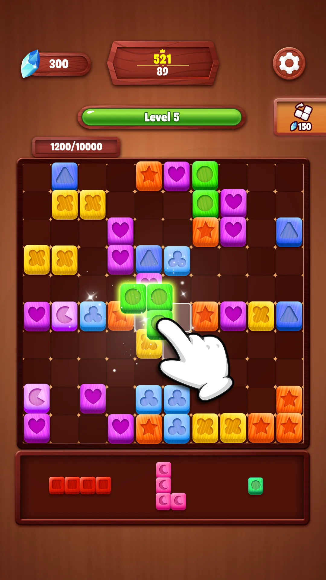 Woody Block Color Blast | Indus Appstore | Screenshot