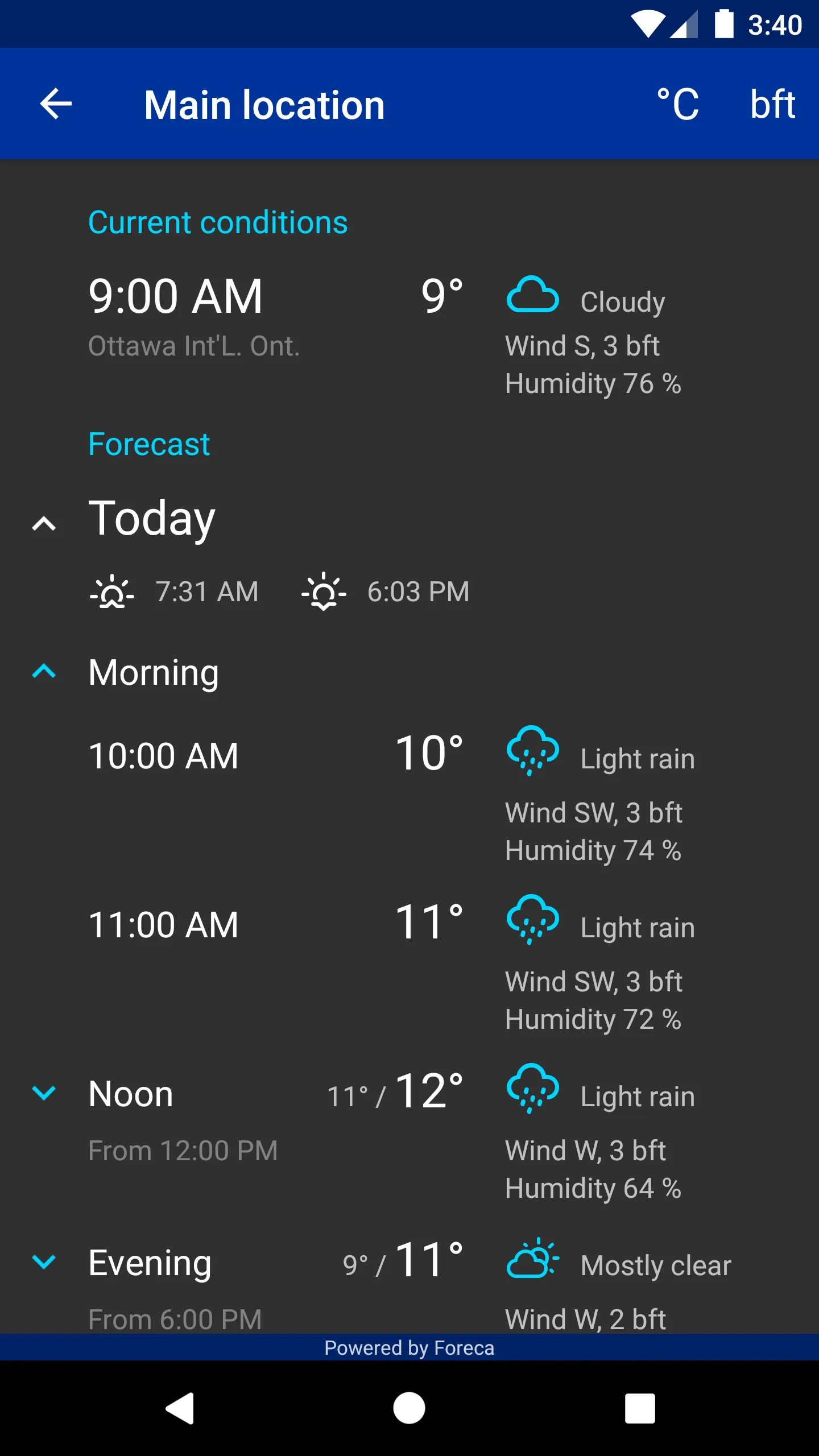 Rain Alarm | Indus Appstore | Screenshot