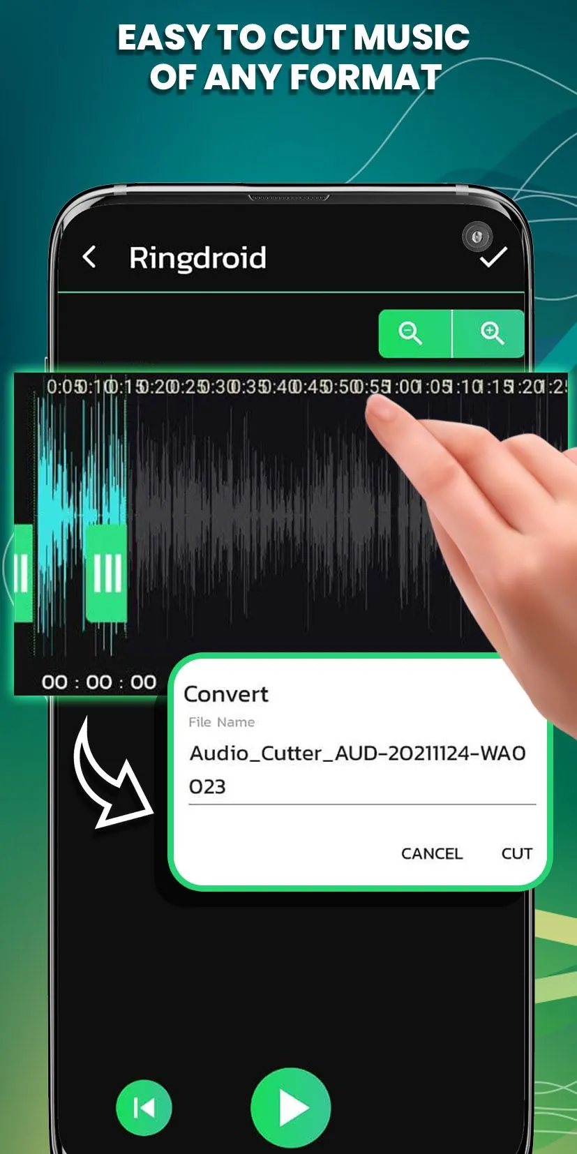 Ringdroid- MP3 Cutter Ringtone | Indus Appstore | Screenshot