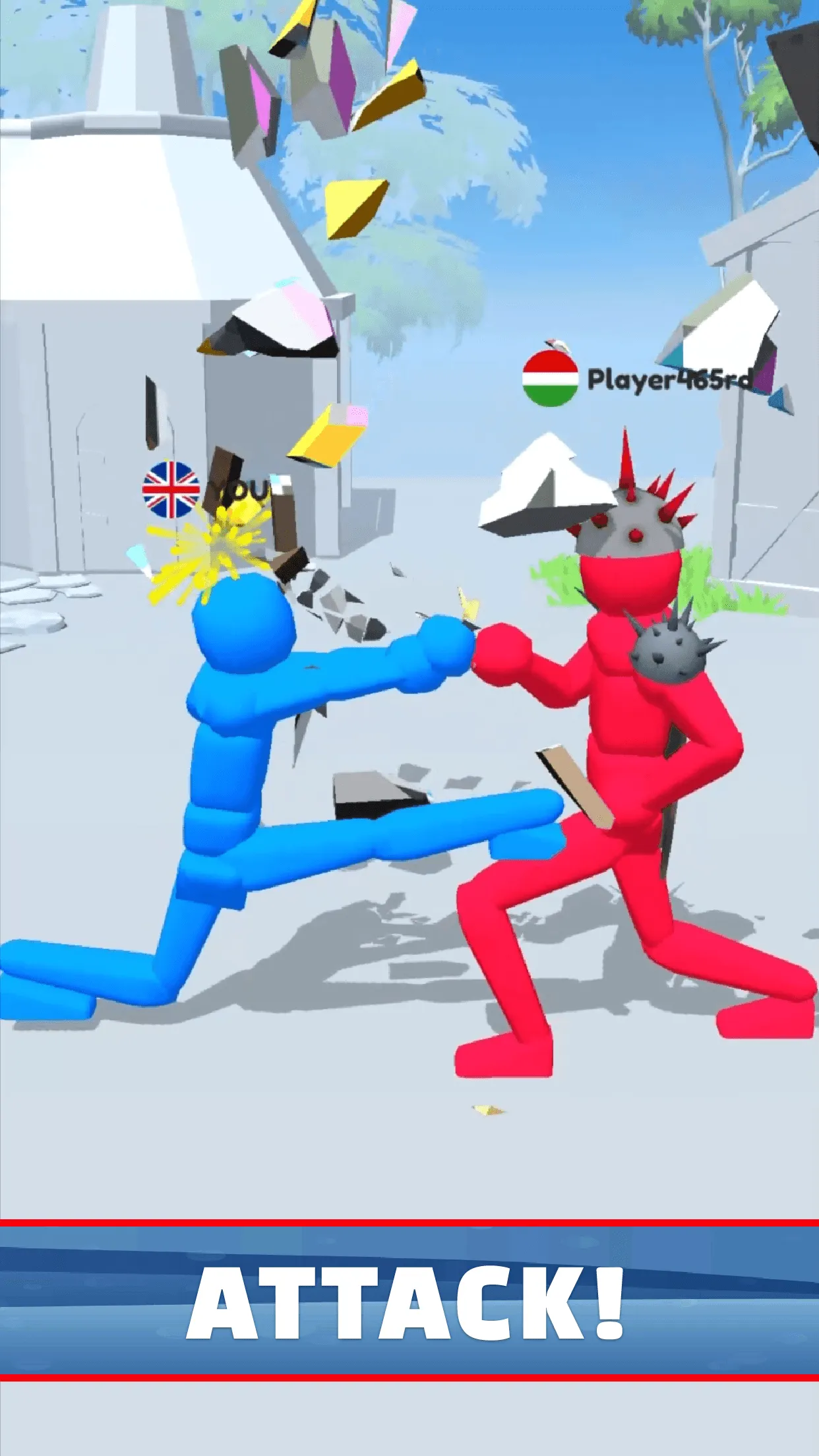 Fight Pose - Stickman Clash | Indus Appstore | Screenshot